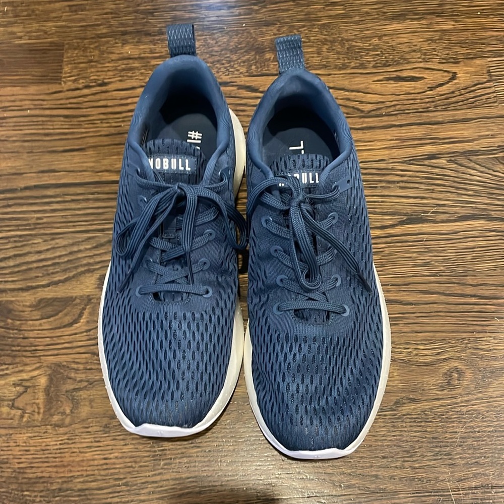NOBULL Shoes Mens Runner + Plus Blue Size M 11.5 / W 13 Running EUC Workout